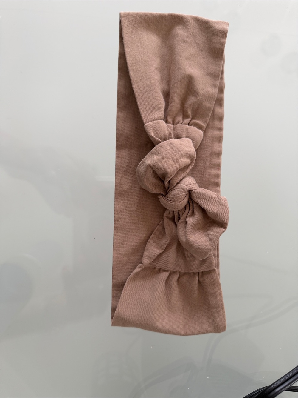 Kids Knotted Headband — Dusty Rose